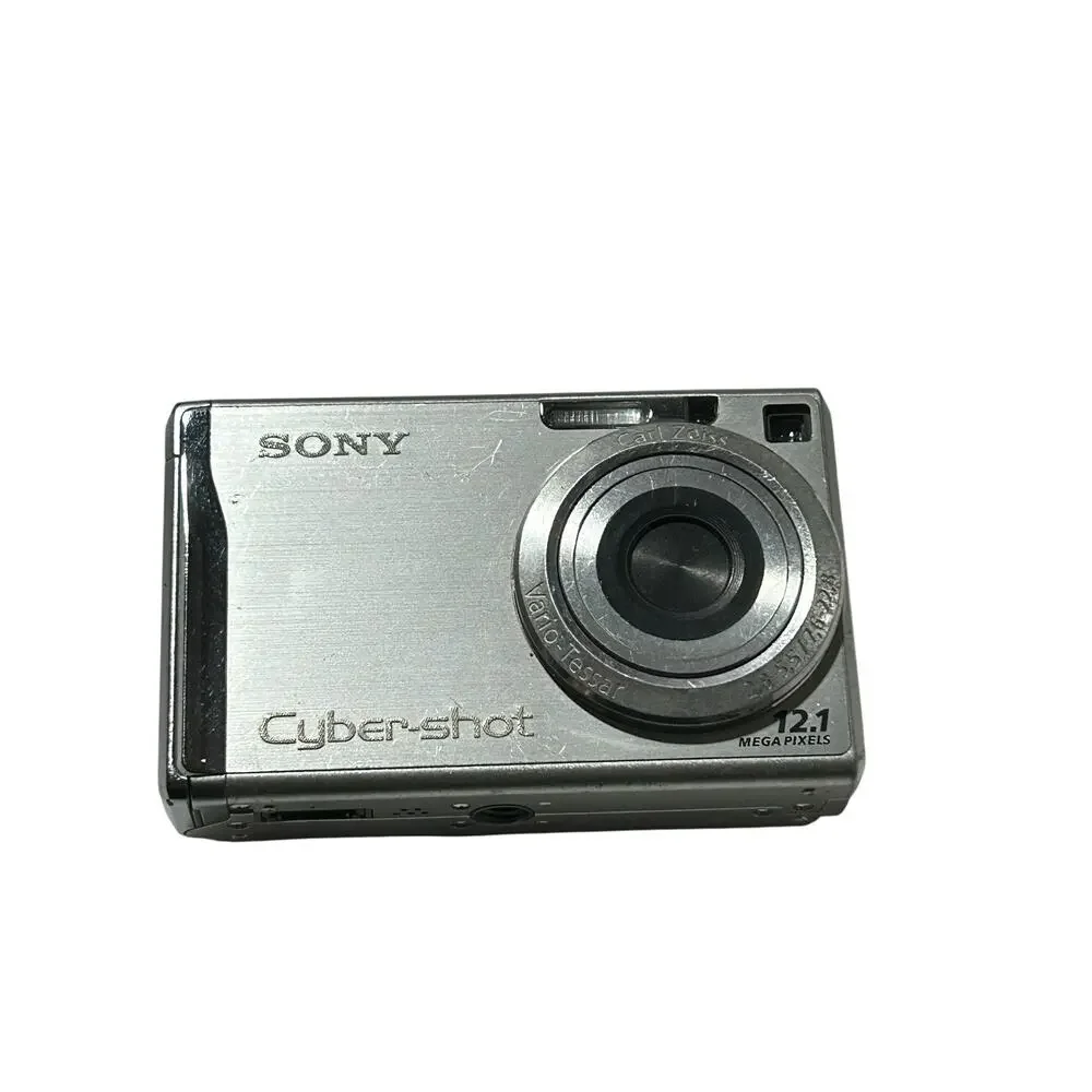 Sony Cybershot DSC-W290 12.1 Mega Pixels Camera Silver - No Charger Untested